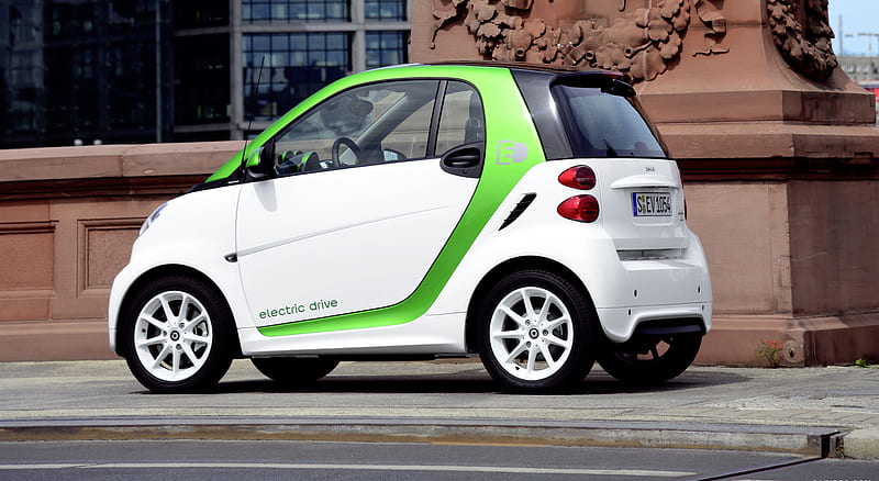 2013 Smart fortwo electric drive - Rear , car, HD wallpaper