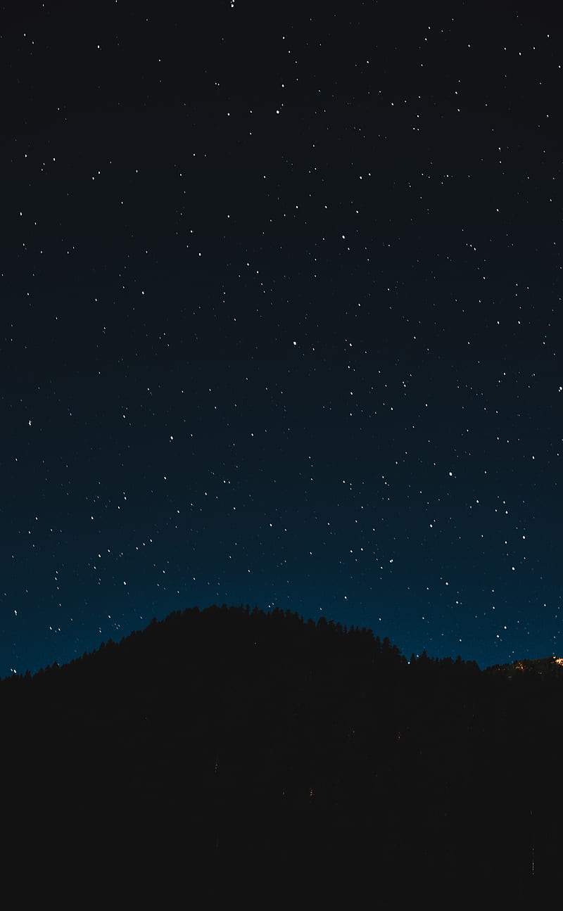 of clear sky full of stars, HD phone wallpaper