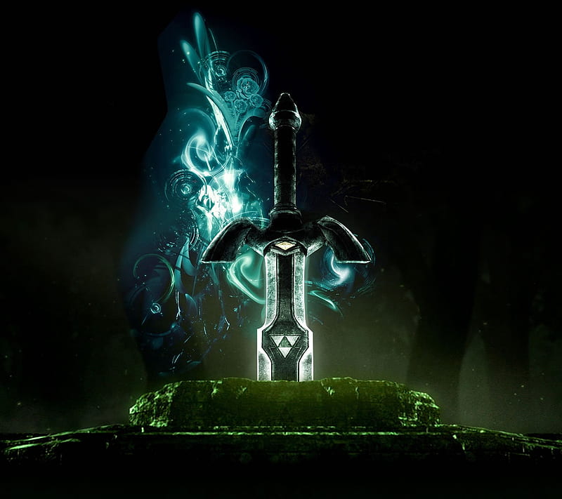 Zelda, link, sword, HD wallpaper