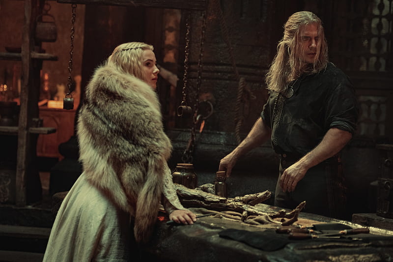 TV Show, The Witcher, Henry Cavill , Geralt of Rivia , Freya Allan , Ciri (The Witcher), HD wallpaper