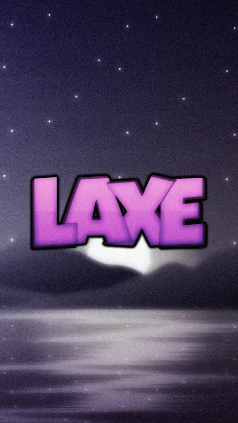 LAXE , chill, laxe, logo, logos, purple, twitch, youtube, HD phone wallpaper