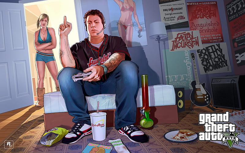 jimmy-Grand Theft Auto V GTA 5 Game, HD wallpaper