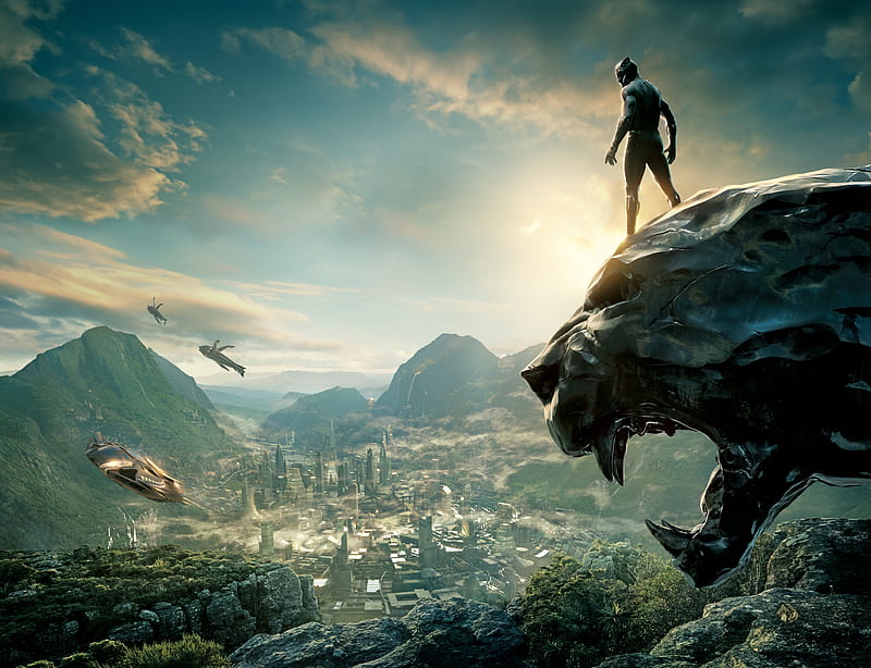 Black Panther 2017 , black-panther, 2018-movies, movies, HD wallpaper