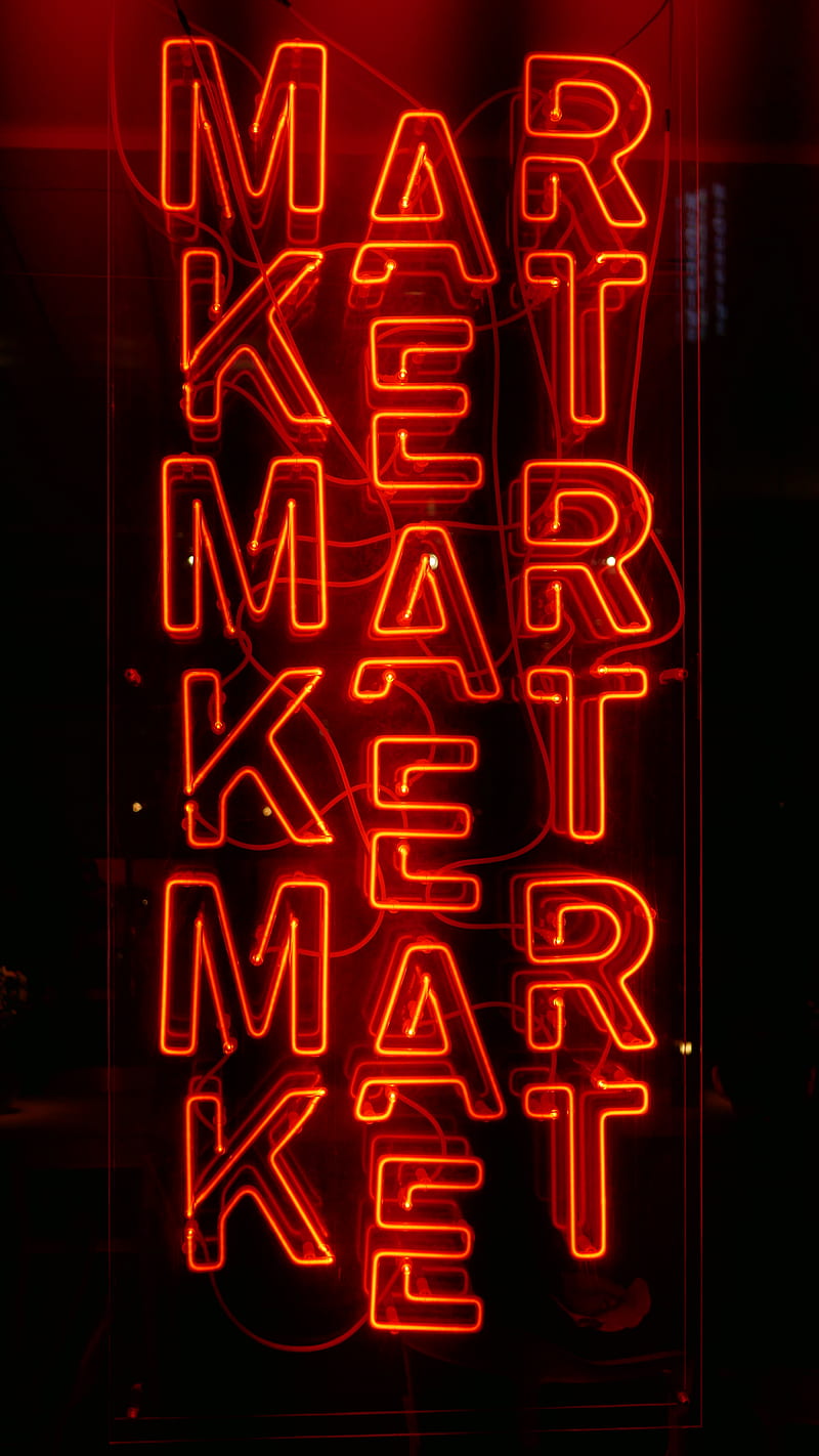 red market sign, HD phone wallpaper