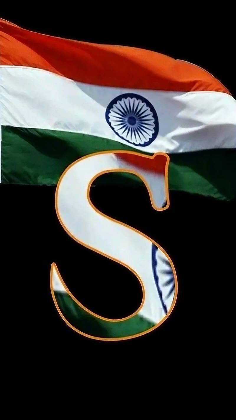 Write your name on S alphabet indian flag images | India flag, Indian flag  images, Indian flag