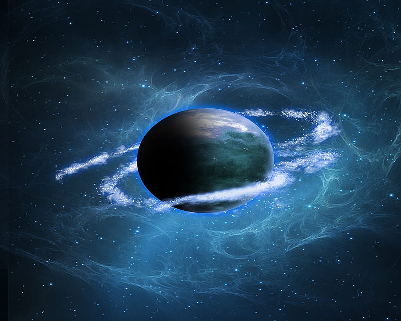 High Quality Custom 3D Photo Wallpaper Space Universe Planet Galaxy –  beddingandbeyond.club