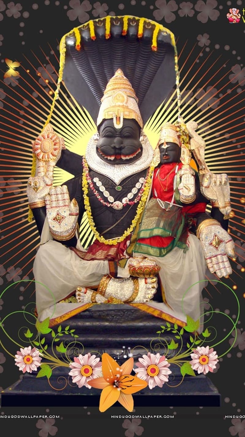 Narasimha Swamy, narsing dev, lord, god, HD phone wallpaper | Peakpx