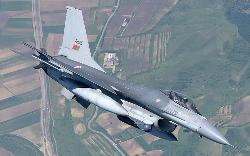General Dynamics F-16 Fighting Falcon, F-16, F-16AM, Romanian Air Force, military aircraft, Romania, HD wallpaper