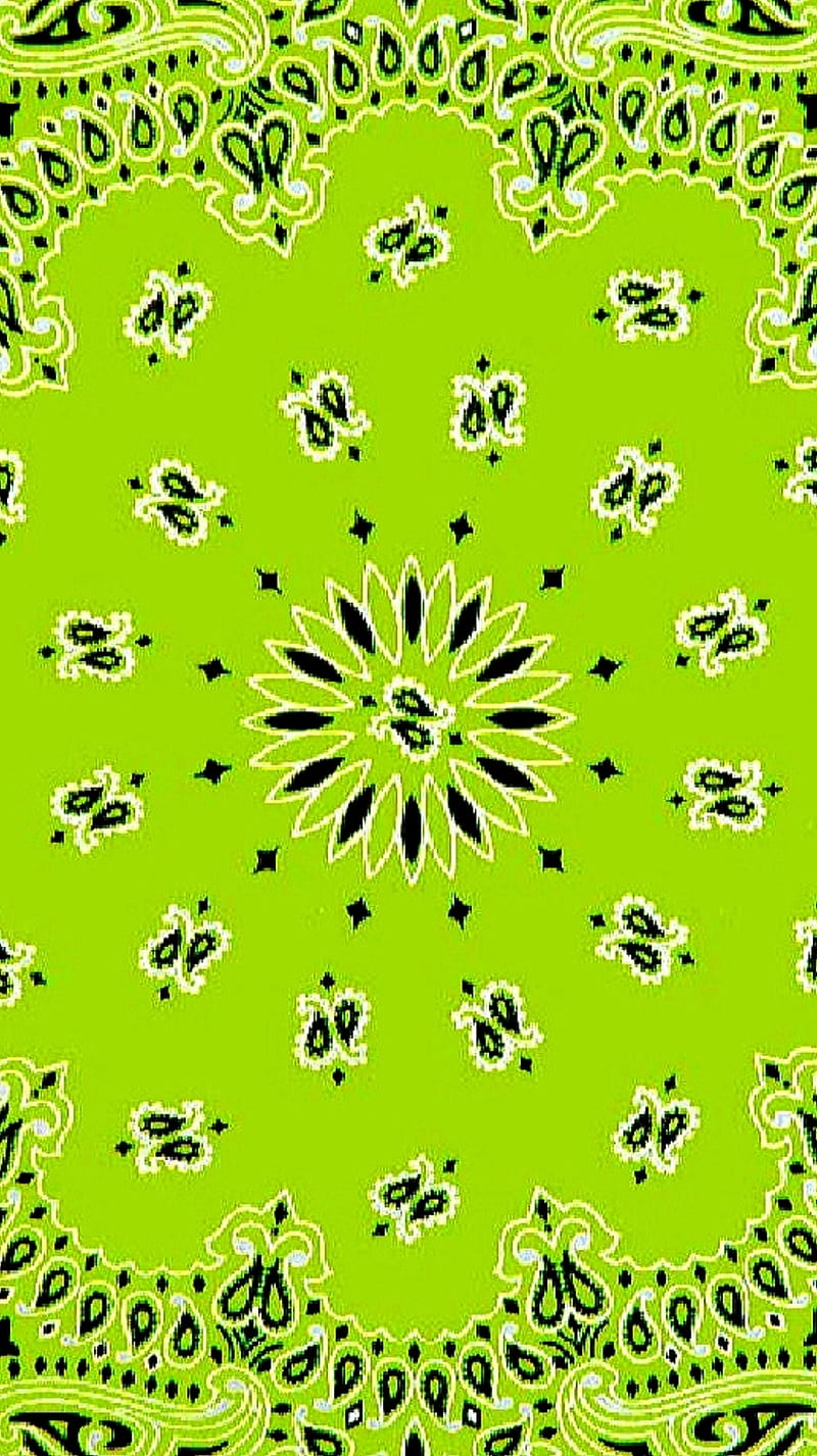 Classic Green Bandana Wall Hanging by The Bandana Blanket Company   Original iphone wallpaper Picture collage wall Wall hanging