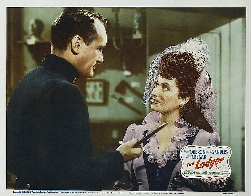 Classic Movies - The Lodger (1944), Laird Cregar, Classic Movies, The Lodger, George Sanders, Cedric Hardwicke, Merle Oberon, HD wallpaper