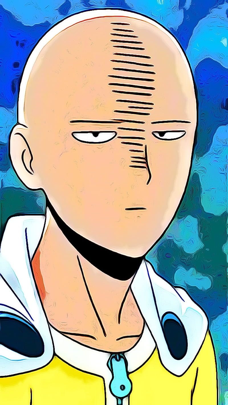 Saitama Face : r/iWallpaper