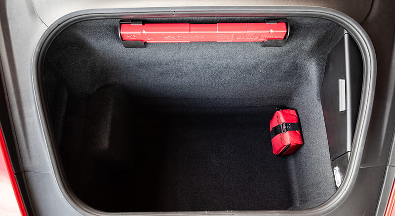 2021 Porsche 911 Turbo S Cabrio (Color: Guards Red) - Luggage Compartment / Frunk , car, HD wallpaper