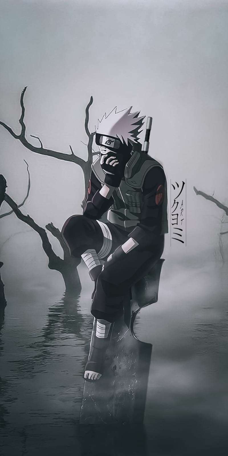 Kid kakashi, kakashi, naruto, HD phone wallpaper