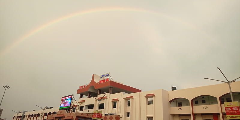 Patna junction, rainbow, HD wallpaper | Peakpx