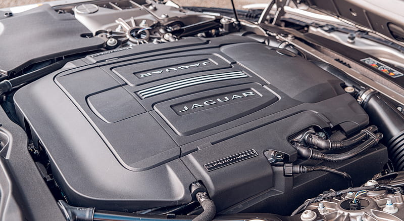 2021 Jaguar F-TYPE Coupe R-Dynamic P450 AWD (Color: Eiger Grey) - Engine , car, HD wallpaper
