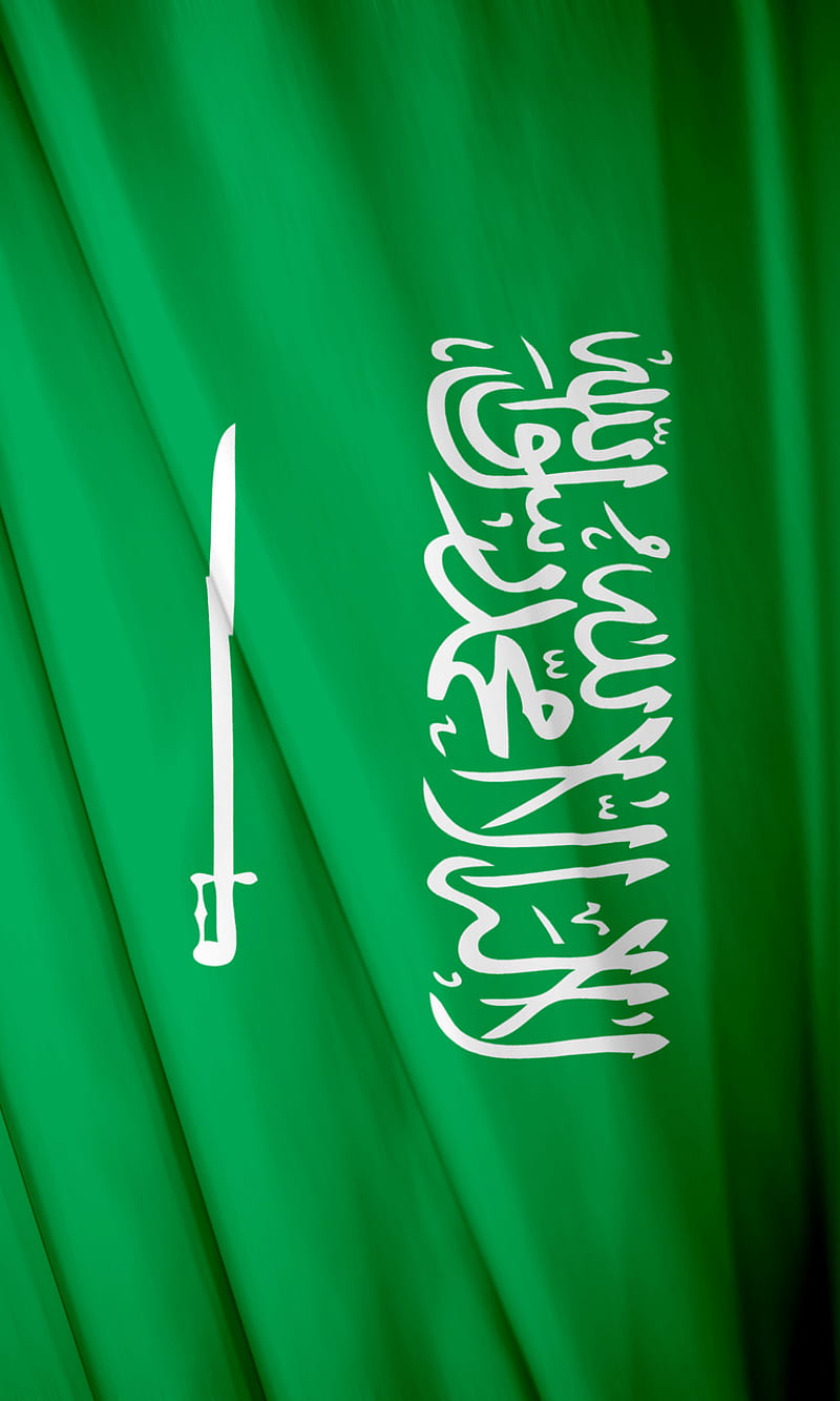 Saudi Arabia, flag, HD phone wallpaper