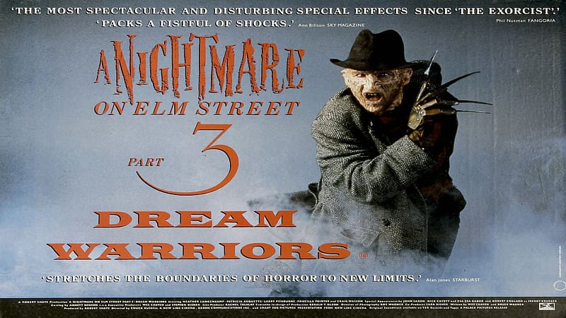 Nightmare On Elm Street 3, 80s, horror, movies, freddy krueger, HD wallpaper