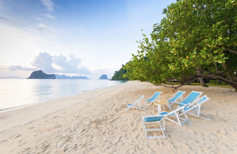 Just relaxing, beaches, ocean, peaceful, nature, relaxing, sea, HD wallpaper