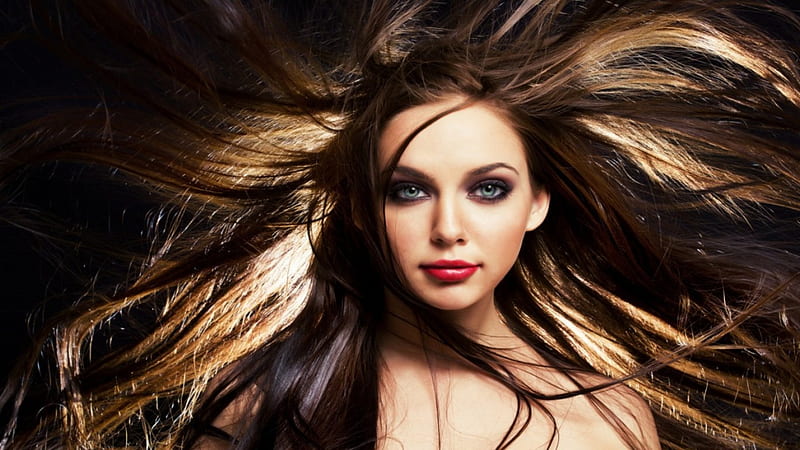 Girl hair, hair, look, girl, wind, HD wallpaper | Peakpx