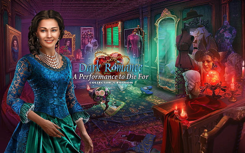 Dark Romance 9 - A Performance To Die For01, cool, hidden object, video games, fun, puzzle, HD wallpaper