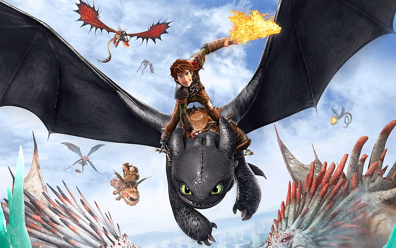 How To Train Your Dragon 2, how-to-train-your-dragon, movies, animated-movies, dragon, HD wallpaper