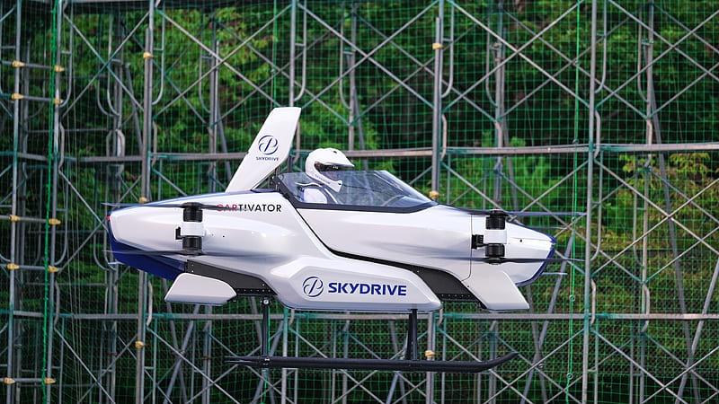 Toyota SkyDrive, flying taxi, HD wallpaper
