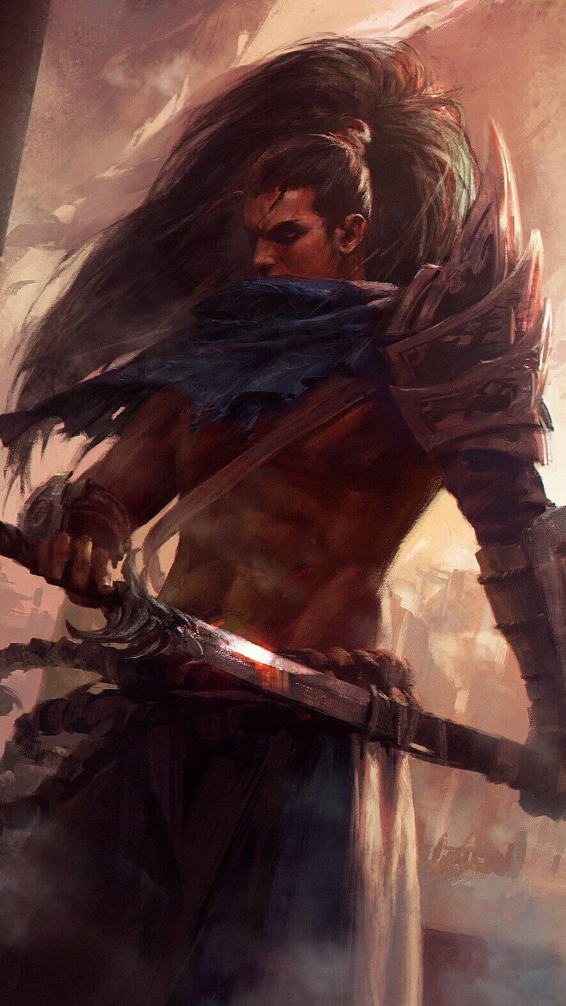 Riven, league of legends, lol, murder, yasuo, HD phone wallpaper