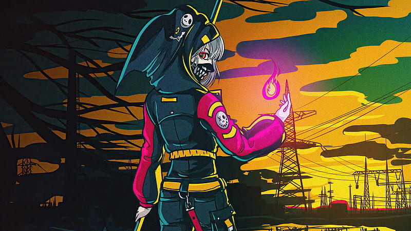 Grim Reaper Girl , grim-reaper, artist, artwork, digital-art, HD wallpaper