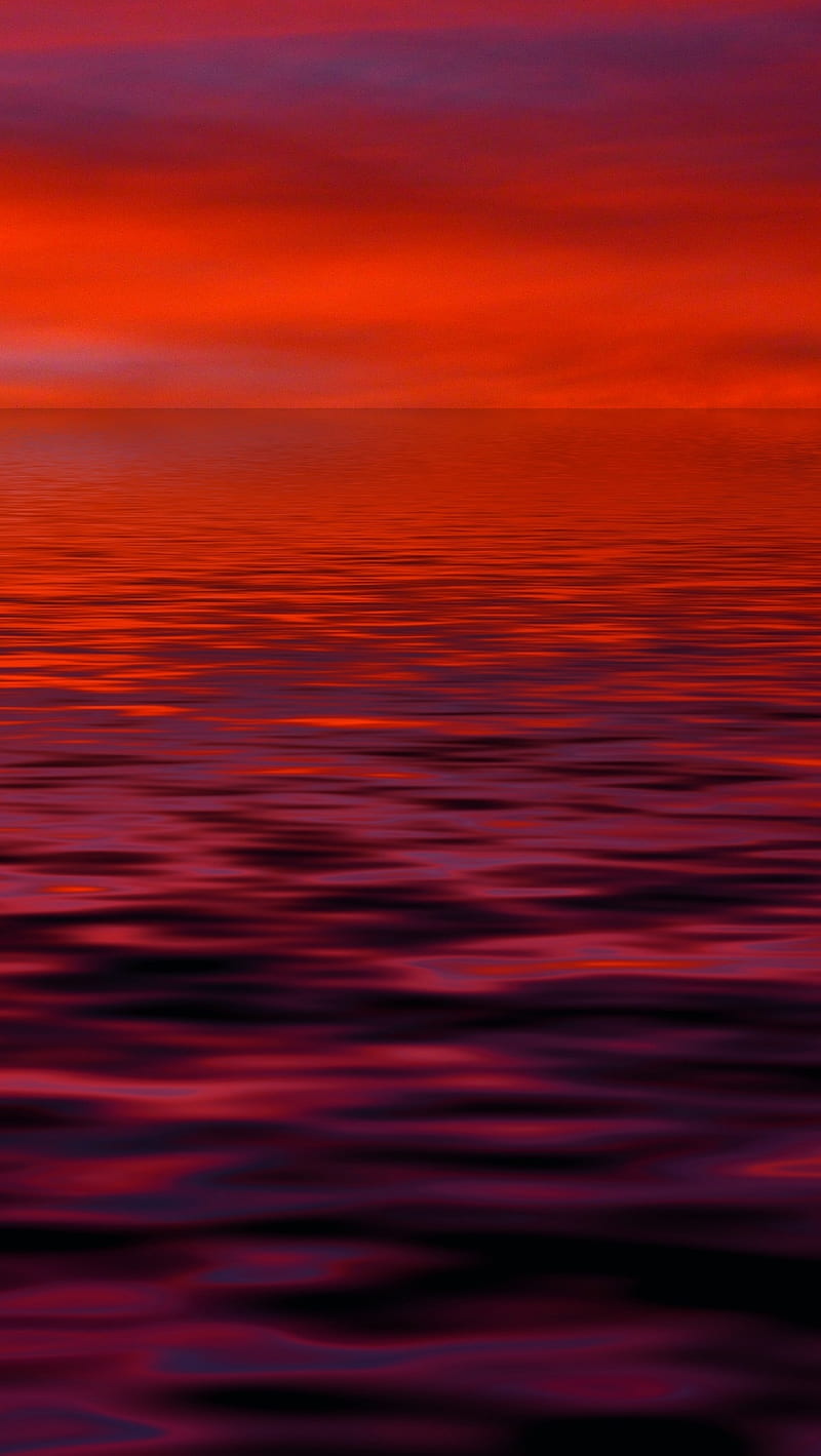 Red , nature, red, HD phone wallpaper