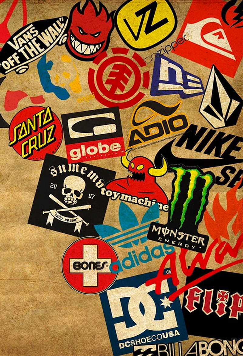 Skateboard Brand for iPhone 11, Pro Max, X, 8, 7, 6 - on 3, Skateboard Logos, HD phone wallpaper
