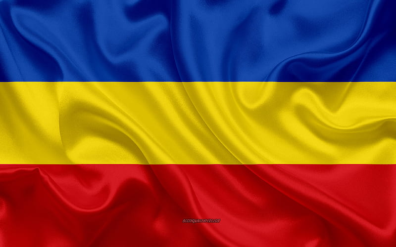 Flag of Canar Province silk flag, Ecuadorian Province, Canar Province, silk texture, Ecuador, Canar Province flag, Provinces of Ecuador, HD wallpaper