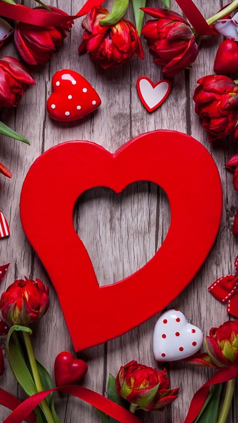 Love, wood, wooden, red, heart, corazones, roses, HD phone wallpaper |  Peakpx
