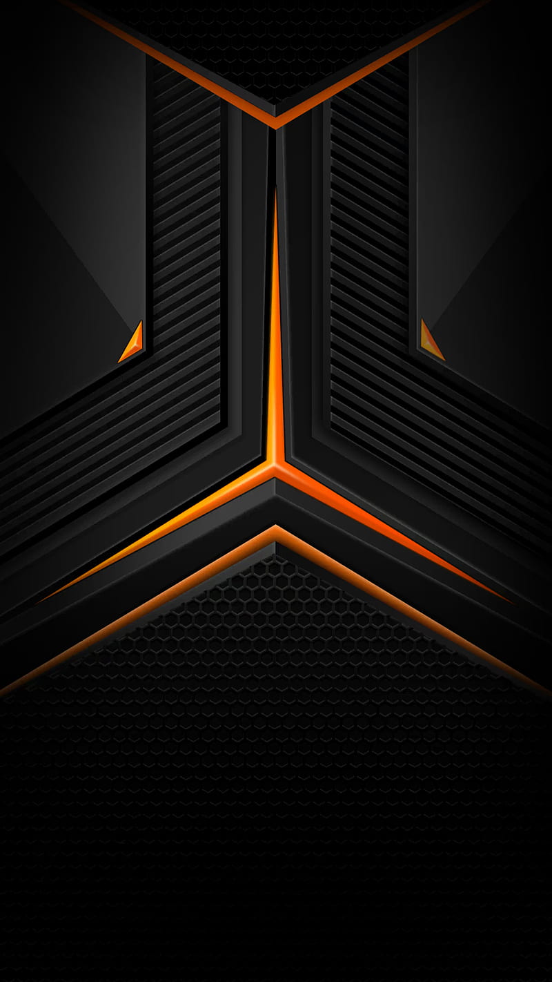 Orange Edge, Black, Red, Door, Carbon, Blue, Modern, Fibre, Ultra, Hd Phone  Wallpaper | Peakpx