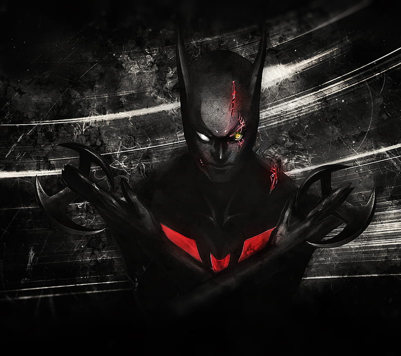 Batman Beyond, desenho, grunge, joker, super hero, HD wallpaper | Peakpx