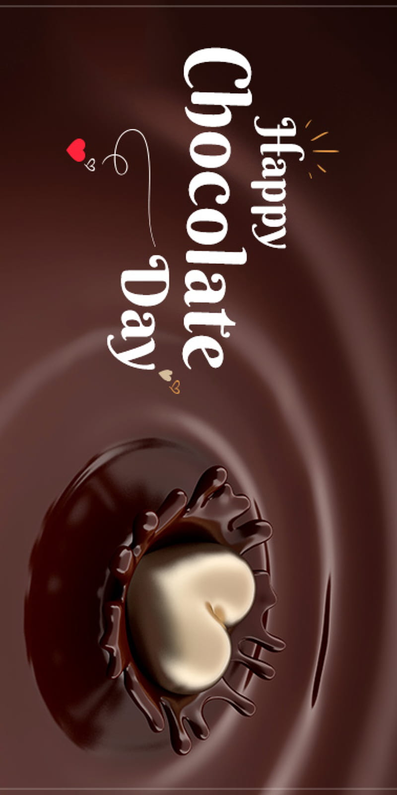 Chocolate Day, happy, corazones, iphone, jaanu, love, propose, teddy, valentines week, HD phone wallpaper