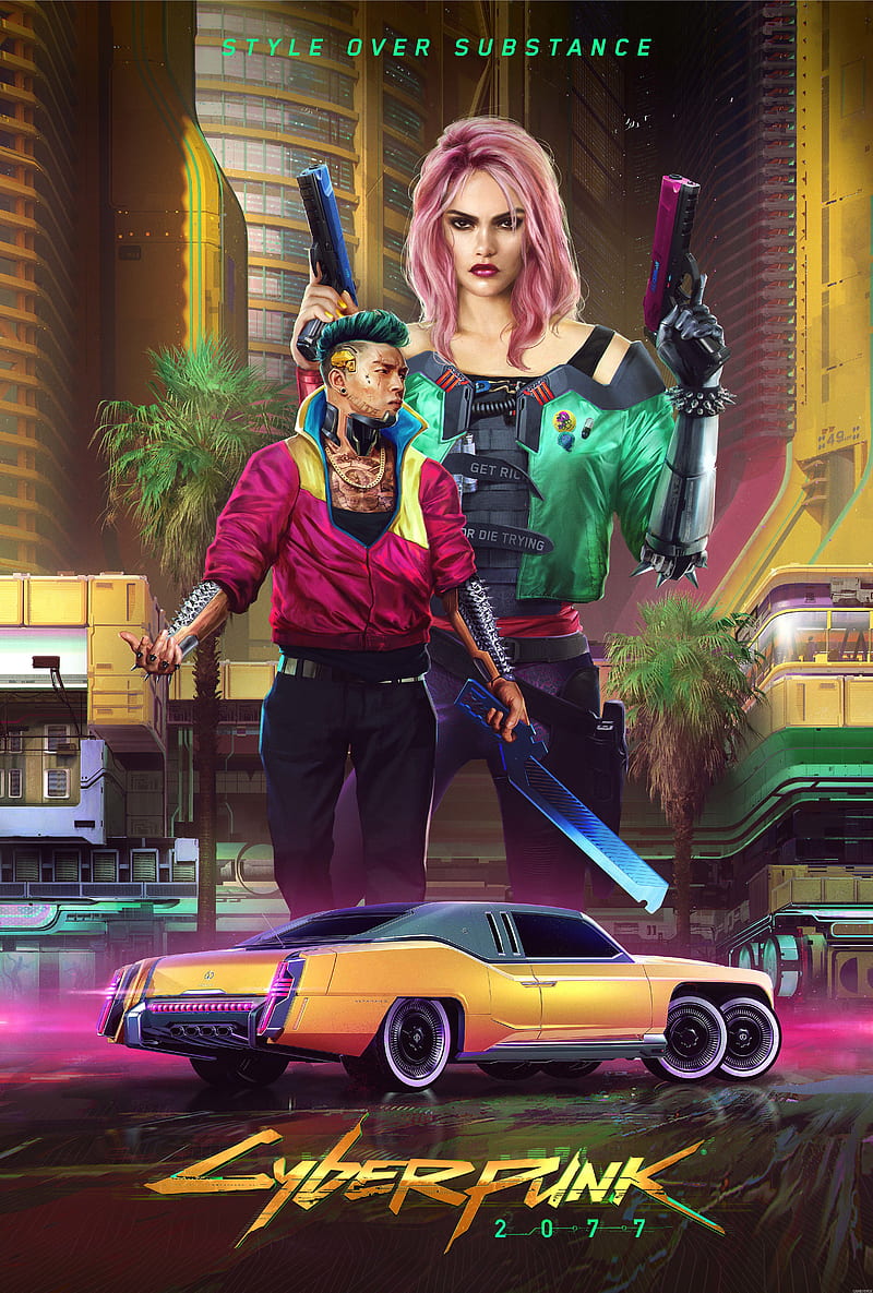 HD cyberpunk 2077 wallpapers