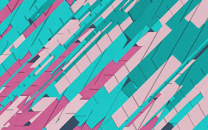 material design, colorful lines, retro abstract art, geometry, creative, geometric shapes, lollipop, paper art, strips, colorful backgrounds, HD wallpaper