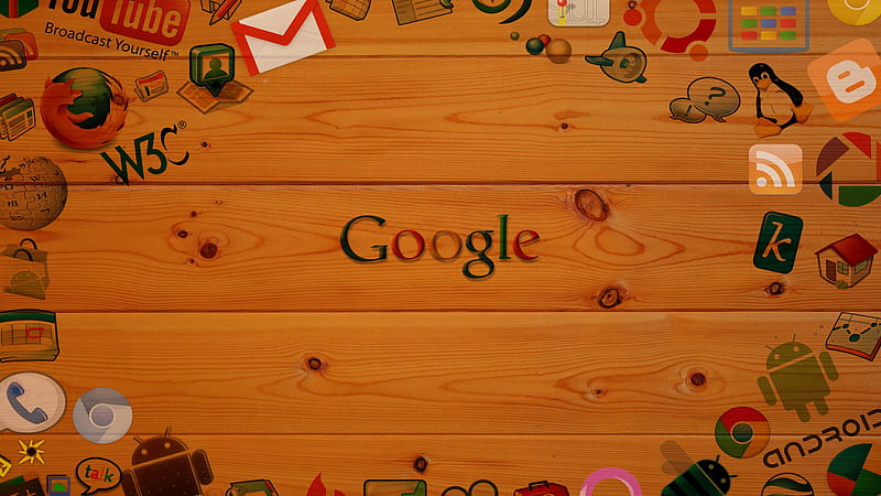 Laptop Google Google, HD wallpaper