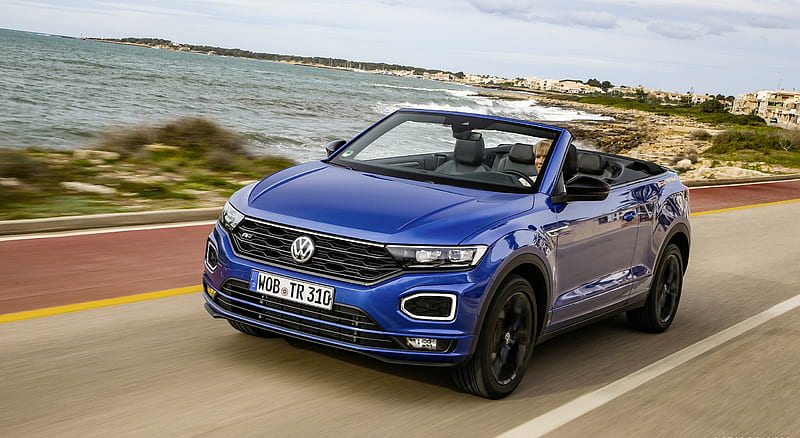 2020 Volkswagen T-Roc Cabriolet - Front Three-Quarter, car, HD ...