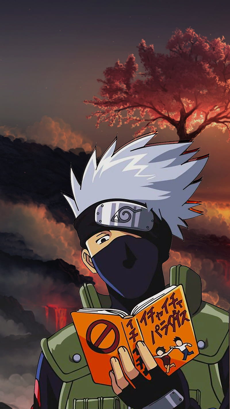 naruto kakashi hatake reading