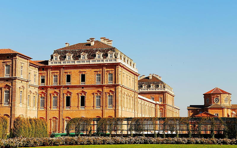 palace of venaria turin Italy-Architectural landscape, HD wallpaper