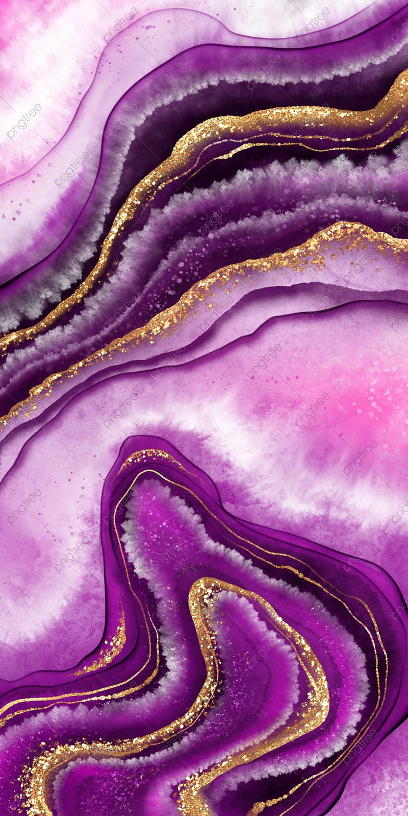 Purple Marble Background With Gold Streaks. Marble iphone , Purple , Purple iphone, Purple and Gold Abstract, HD phone wallpaper