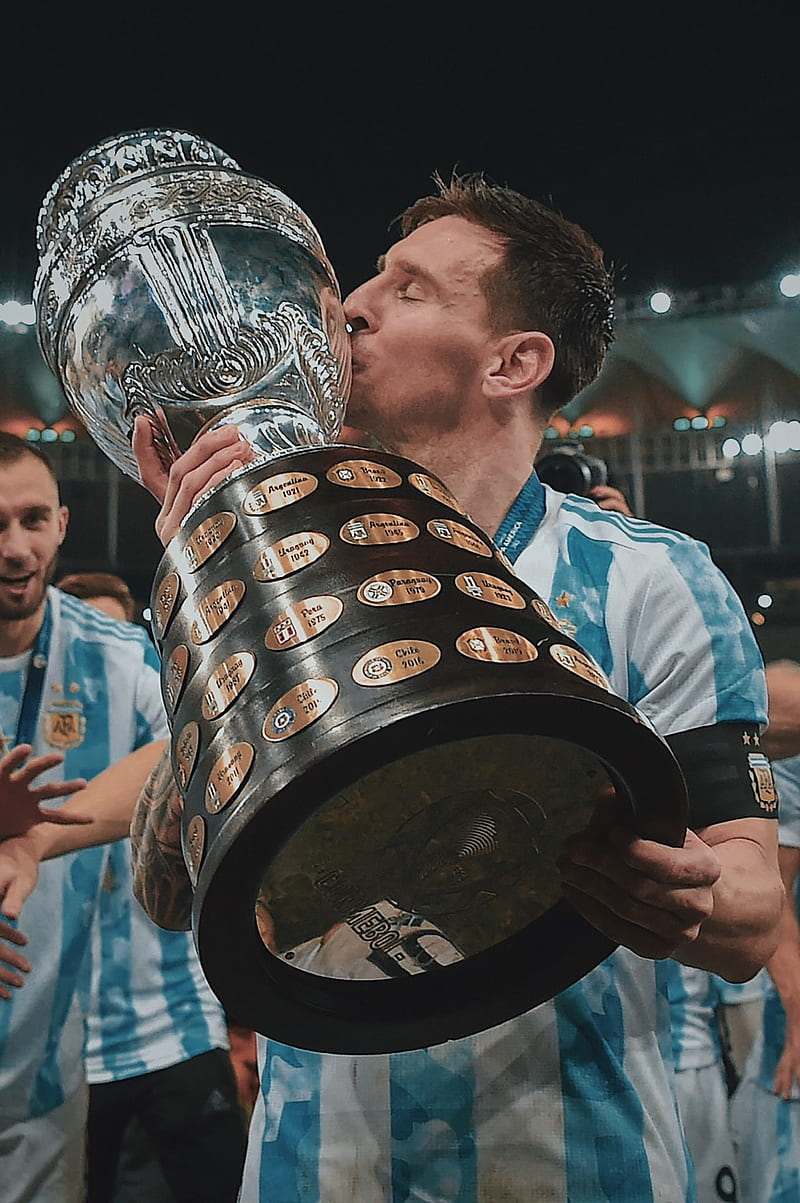Messi campeón, argentina, HD phone wallpaper