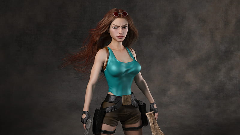 Classic Tomb Raider Art, tomb-raider, games, artist, artwork, digital-art, fantasy, HD wallpaper