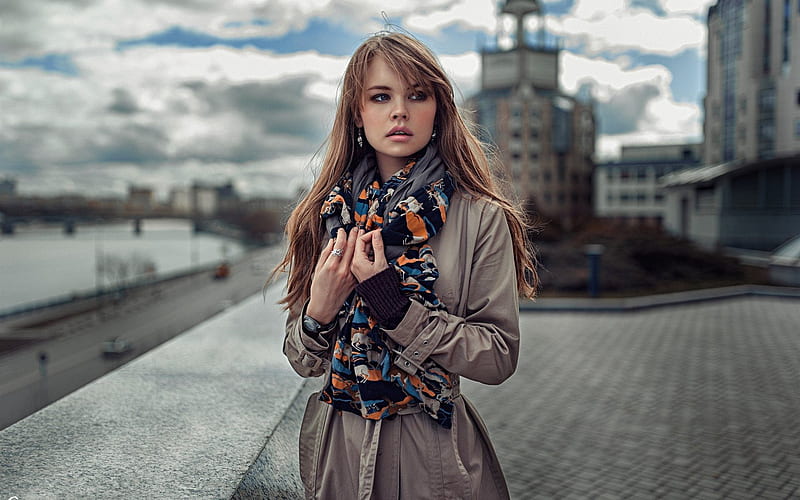 Anastasia Scheglova, beauty, models, girls, blonde, HD wallpaper