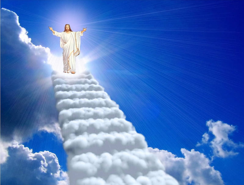 Jesus Christ In Heaven Wallpaper