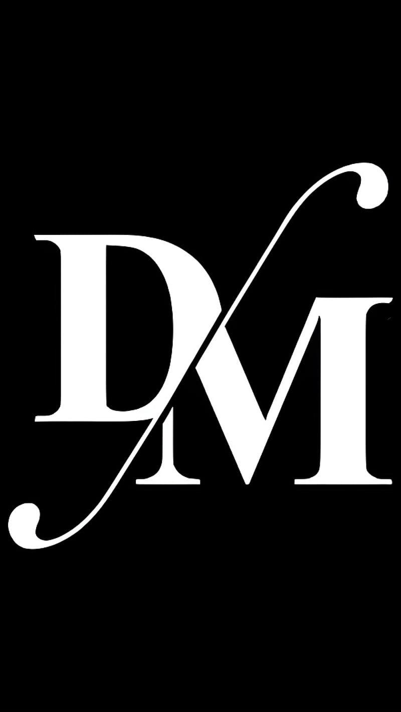 D M Naam Ke, design d m, design, letter d m, HD phone wallpaper