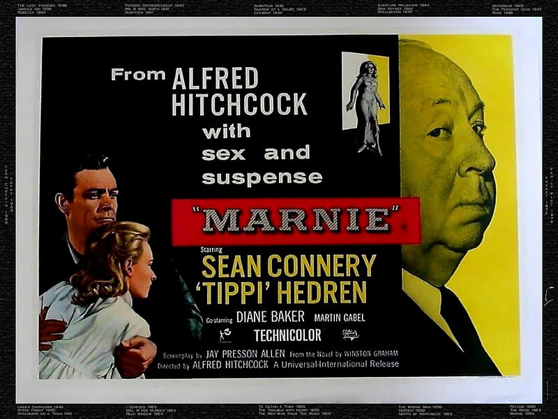 Marnie01, alfred hitchcock, Marnie, posters, classic movies, HD wallpaper