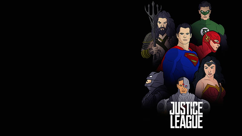 New Justice League Art, HD wallpaper
