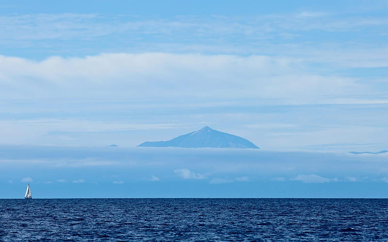 Mount Teide volcano Tenerife Canary Islands Spain-nature, HD wallpaper